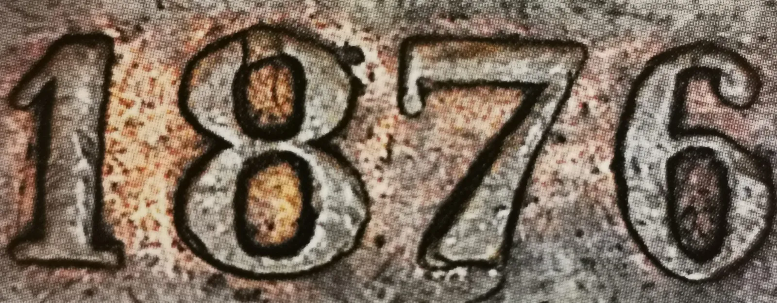 10 penniä 1876 variantti 1.1 arvopuoli