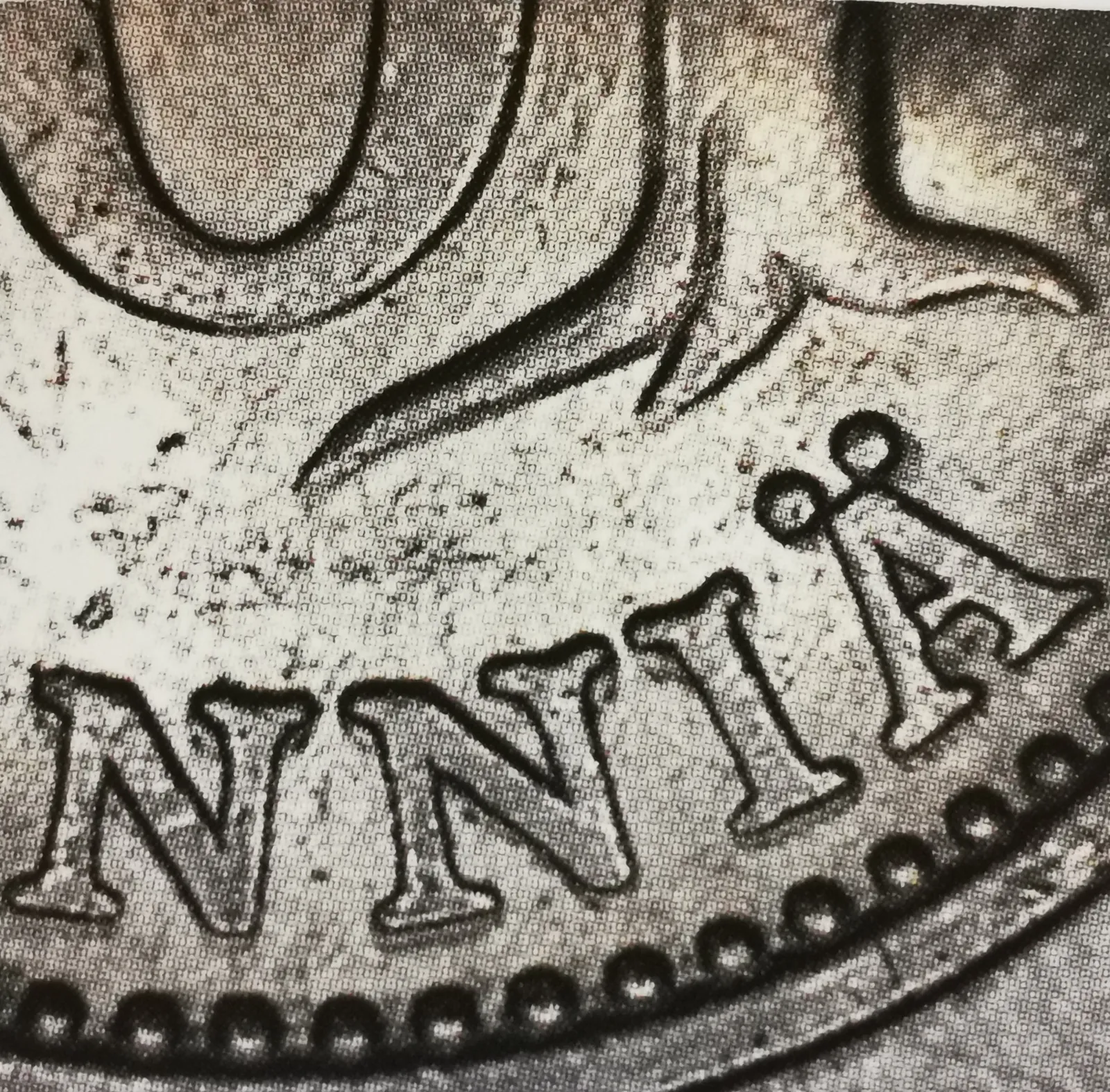 10 penniä 1984 variantti 1.2 arvopuoli