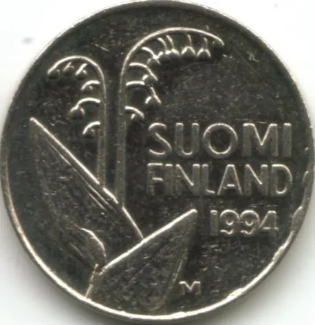 10 penniä 1994 risu 2