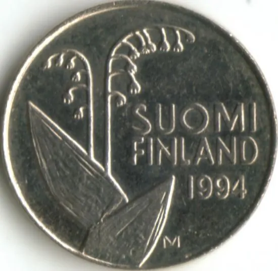 10 penniä 1994 risu 3