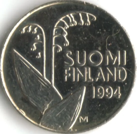 10 penniä 1994 risu 4