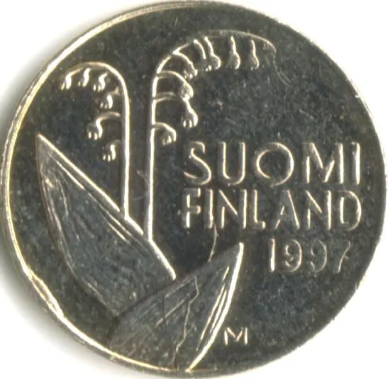 10 penniä 1997 risu 1