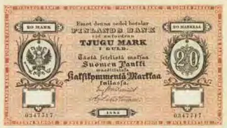 20 markkaa 1883 arvopuoli
