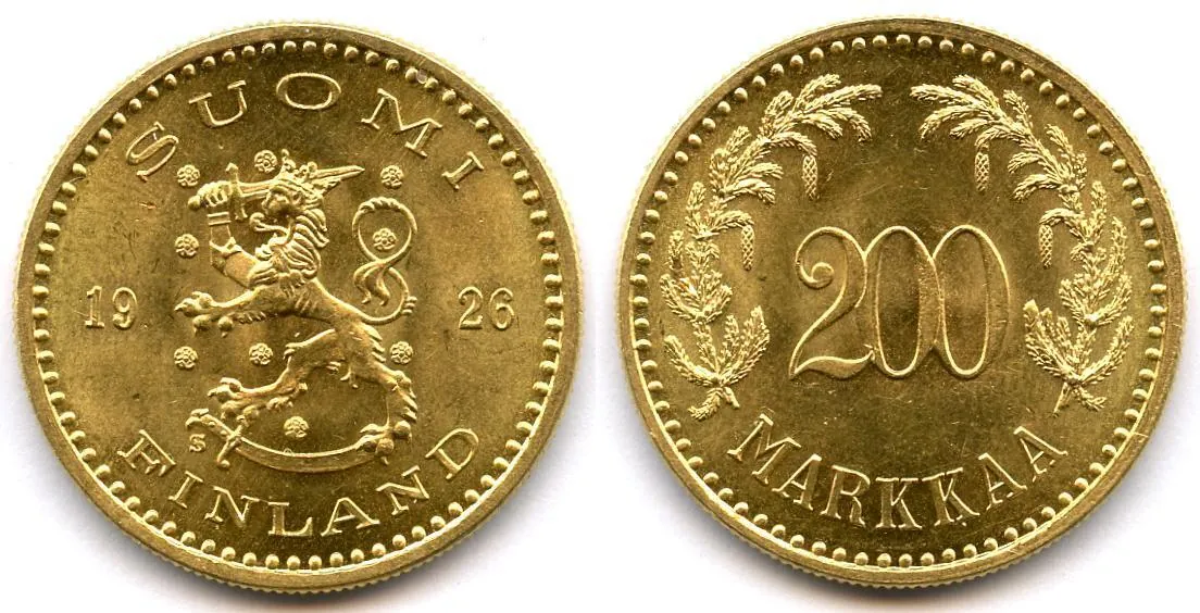 200 markkaa 1926