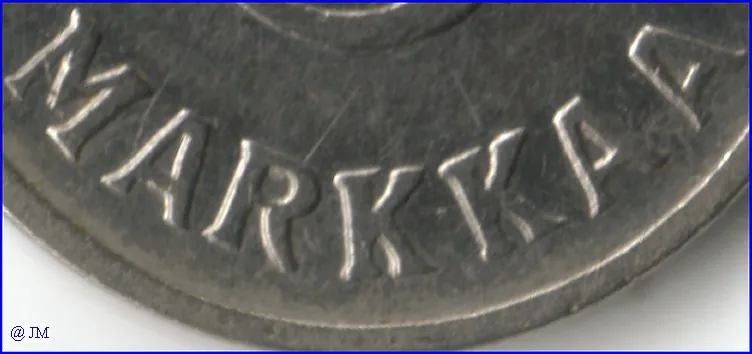 5 markkaa 1958 variantti