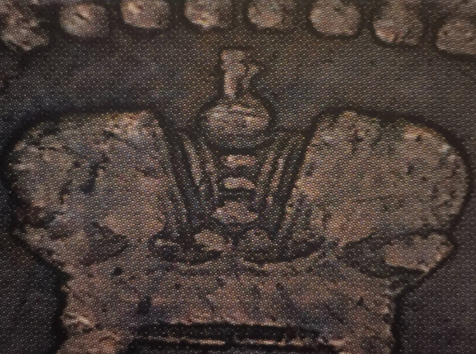 5 pennia 1865 - variantti 7 - Tunnuspuoli