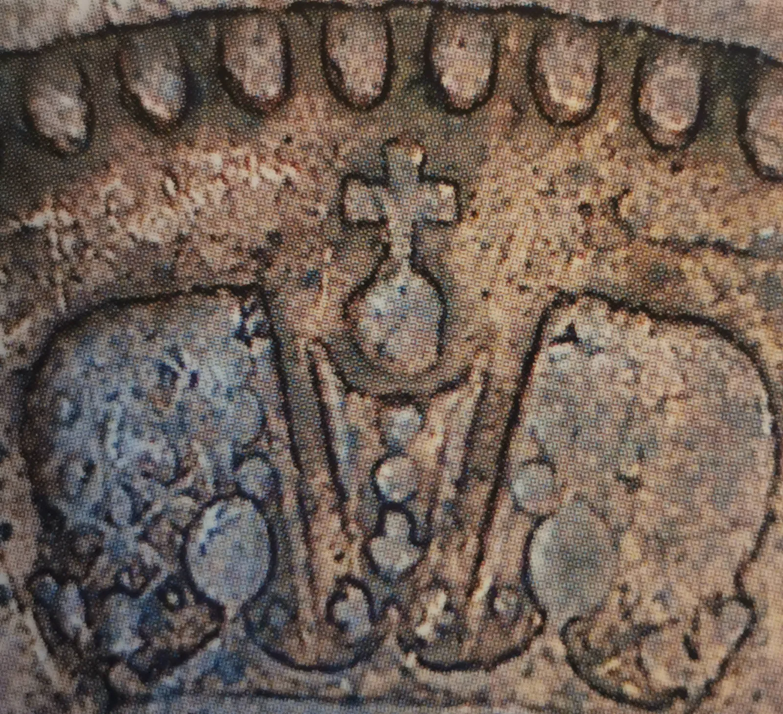 5 pennia 1866 - variantti 1 - Tunnuspuoli