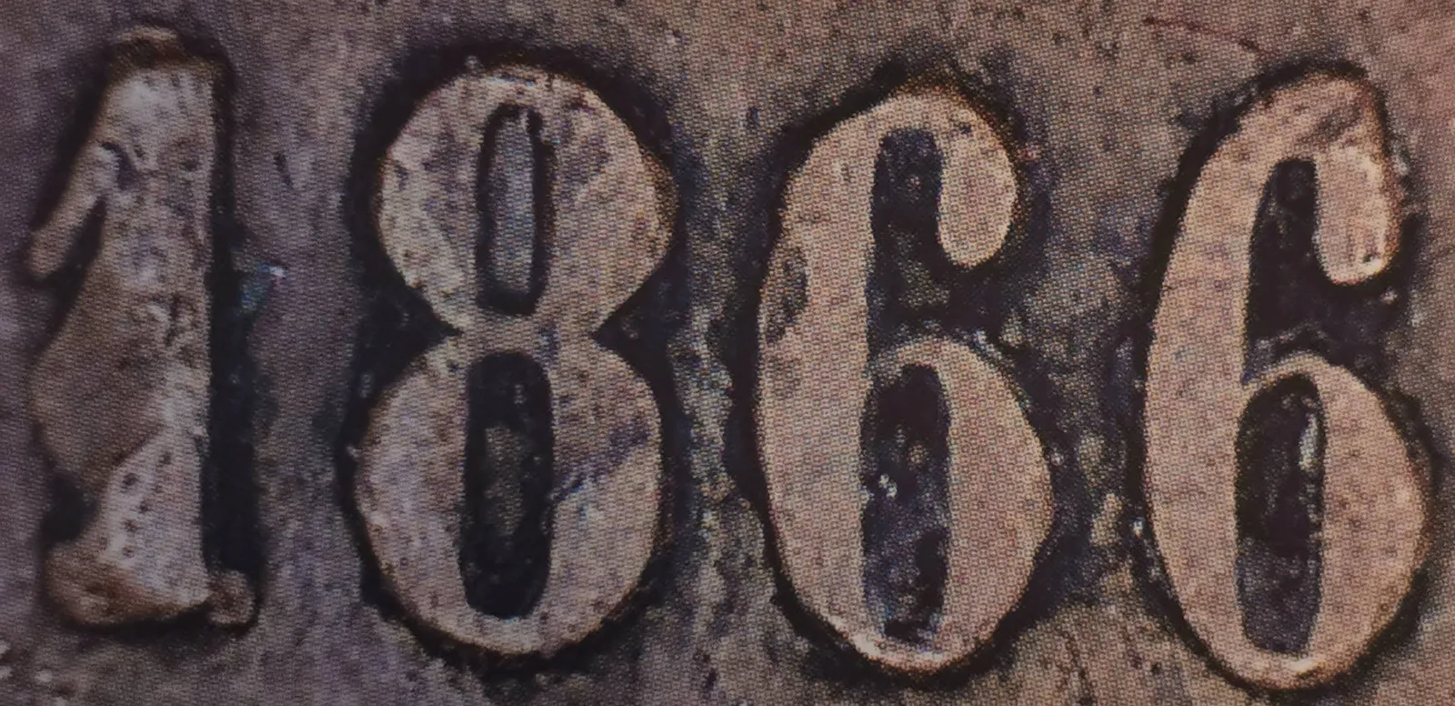 5 pennia 1866 - variantti 2 - Arvopuoli
