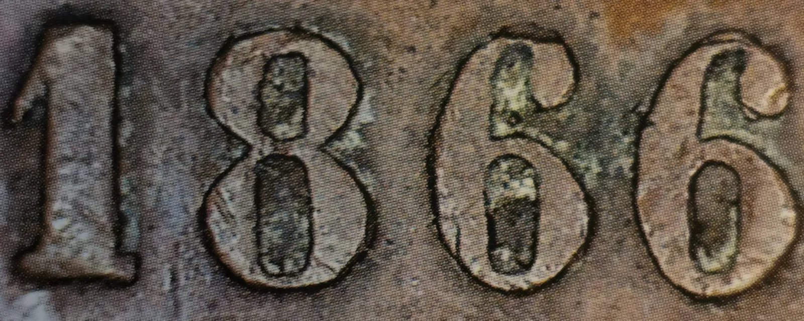 5 pennia 1866 - variantti 2.1 - Arvopuoli