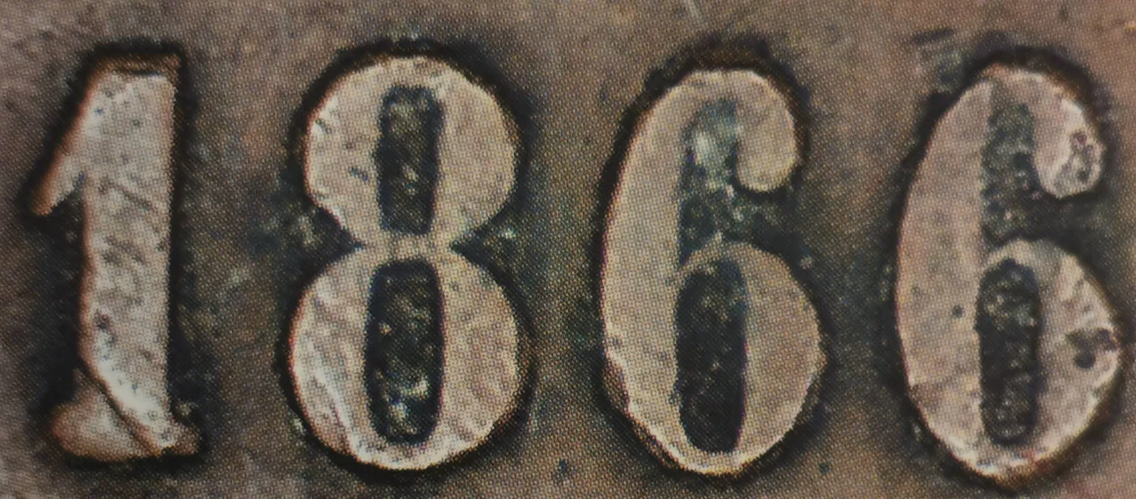 5 pennia 1866 - variantti 2.7 - Arvopuoli