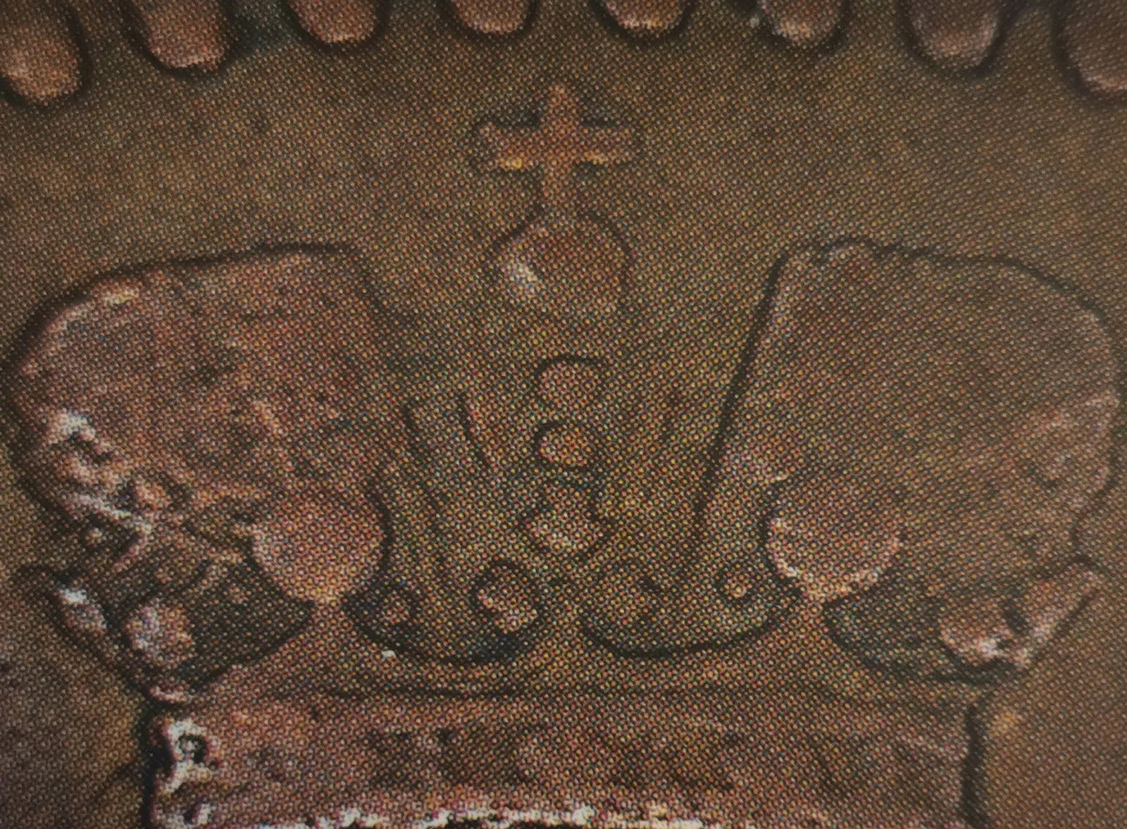 5 pennia 1866 - variantti 2.7 - Tunnuspuoli