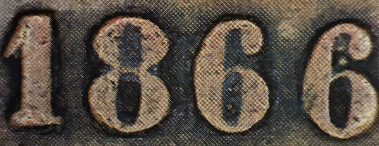 5 pennia 1866 - variantti 3.12 - Arvopuoli