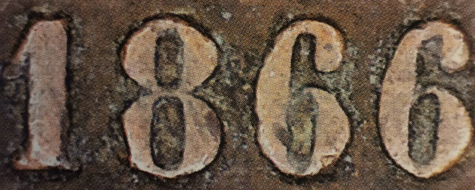 5 pennia 1866 - variantti 3.9 - Arvopuoli