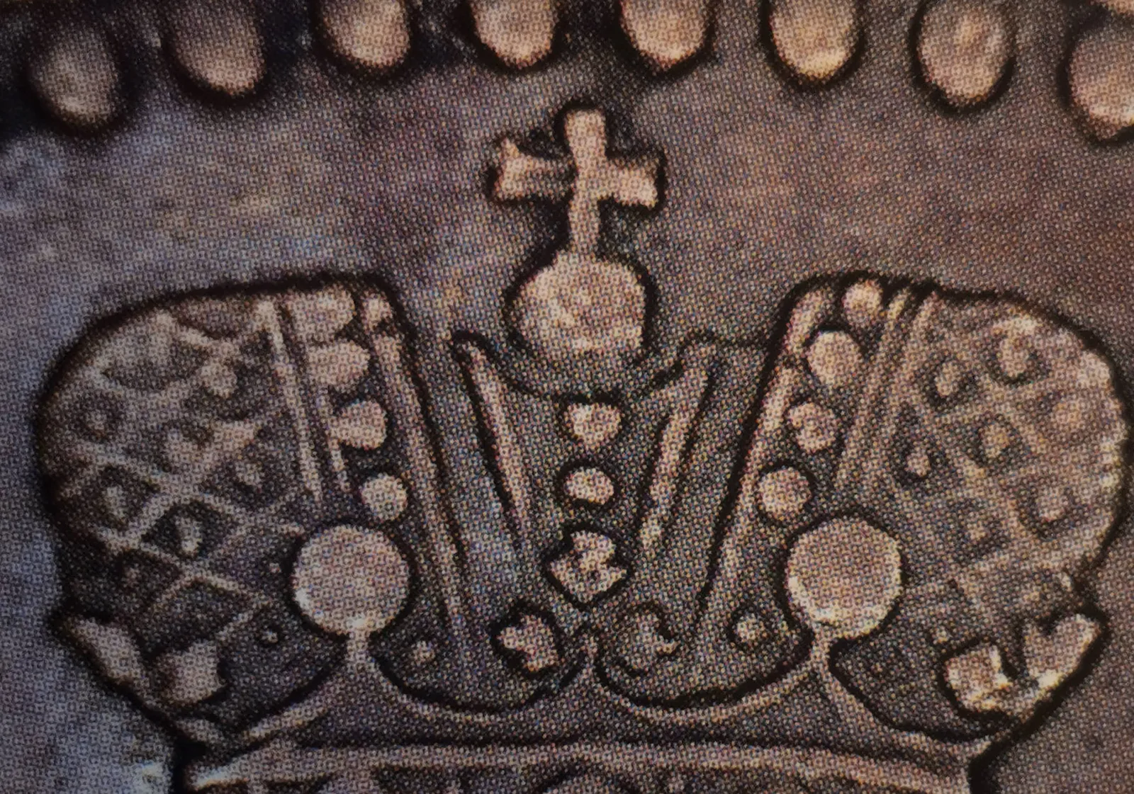 5 pennia 1866 - variantti 4 - Tunnuspuoli