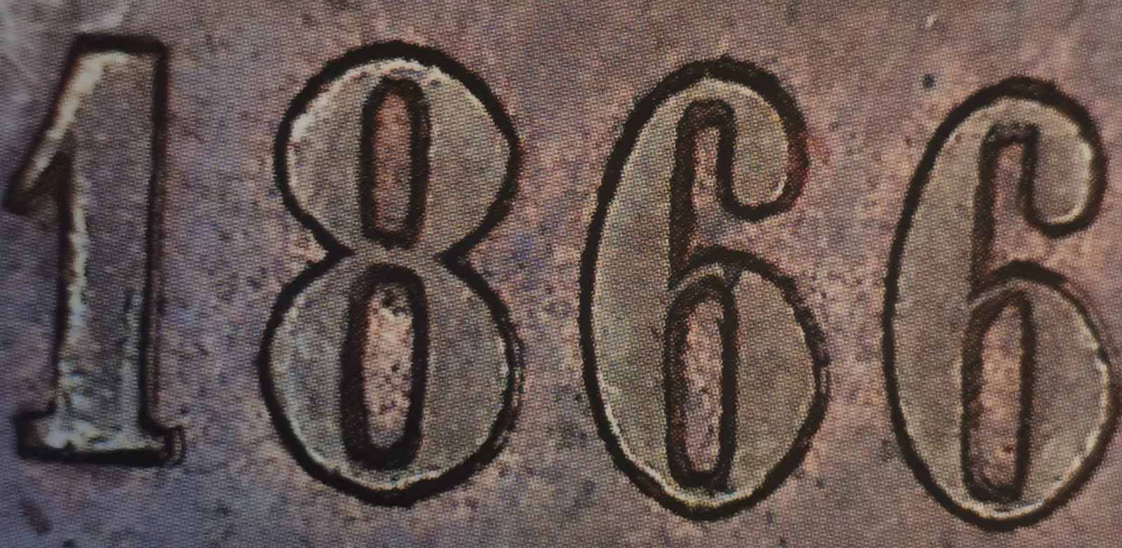 5 pennia 1866 - variantti 6 - Arvopuoli