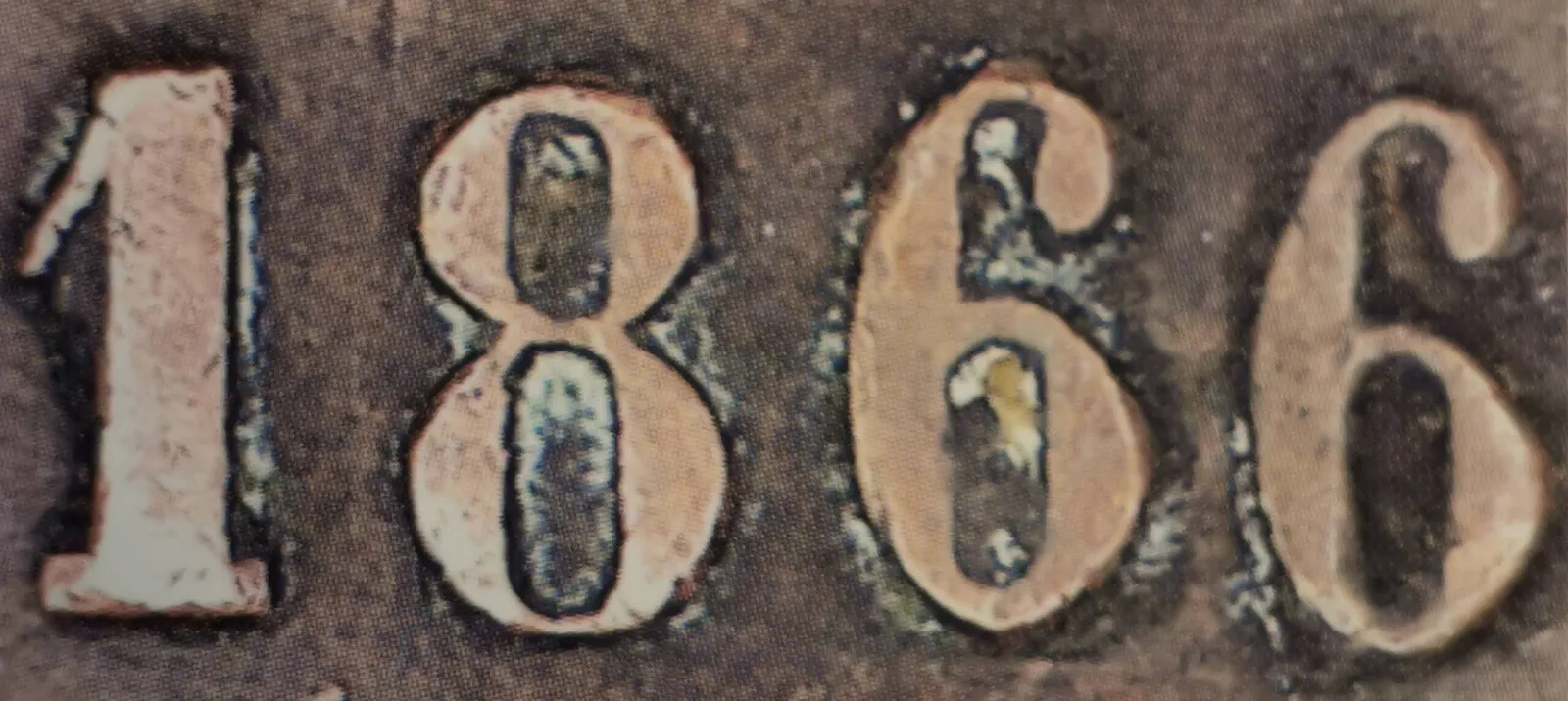 5 pennia 1866 - variantti 7.1 - Arvopuoli