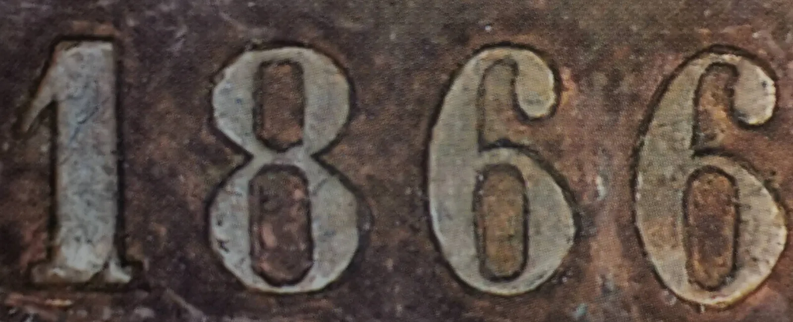 5 pennia 1866 - variantti 8 - Arvopuoli