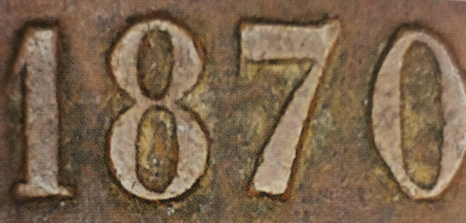 5 pennia 1870 - variantti 1.1 - Arvopuoli