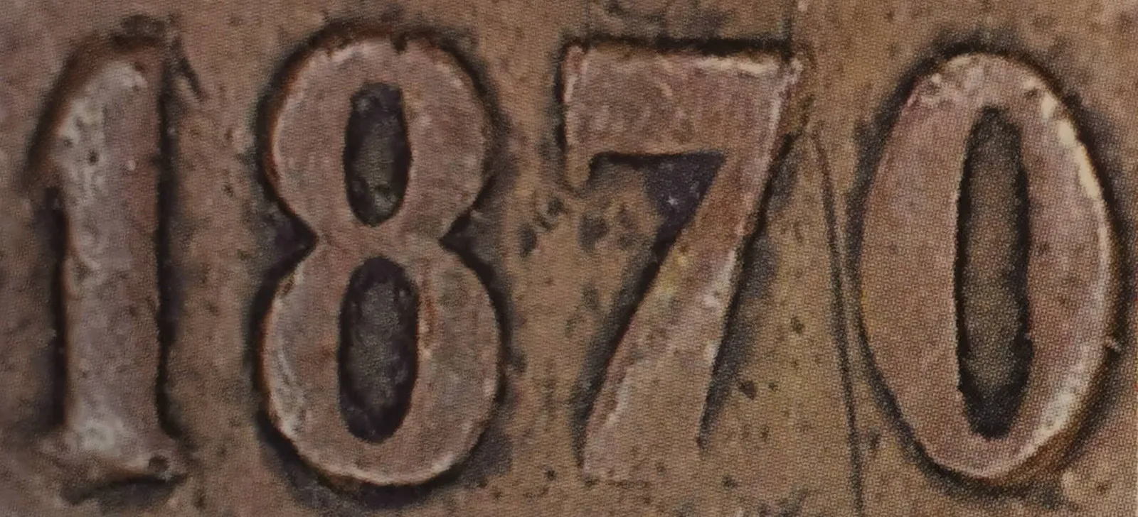 5 pennia 1870 - variantti 1.2 - Arvopuoli