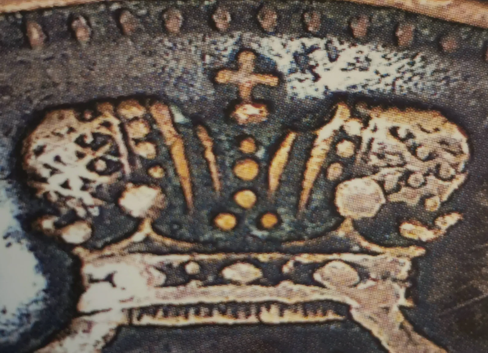 5 pennia 1875 - variantti 1.2 - Tunnuspuoli