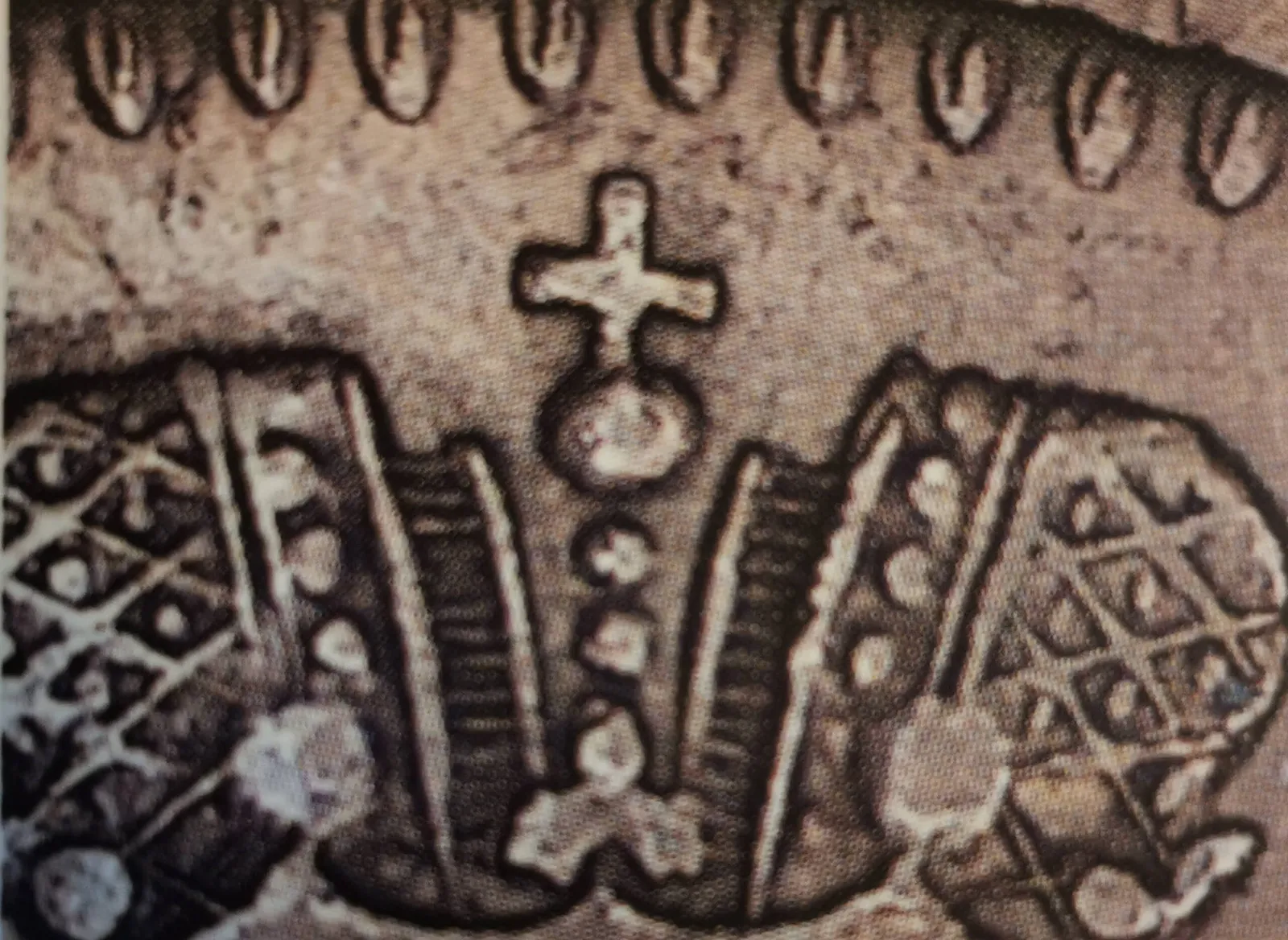 5 pennia 1875 - variantti 1.4 - Tunnuspuoli