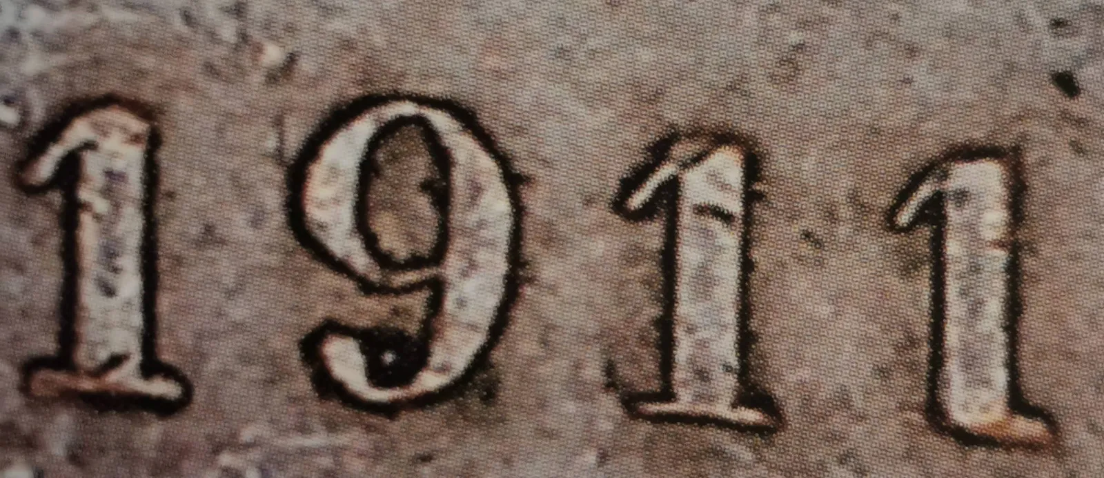 5 pennia 1911 - variantti 1.2 - Arvopuoli