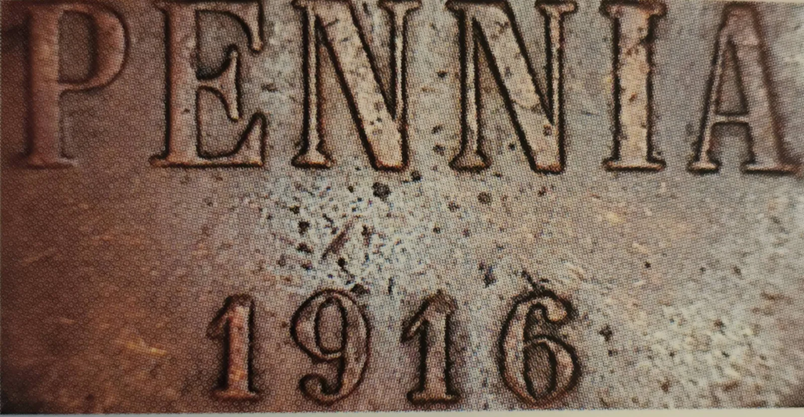 5 pennia 1916 - variantti 1.1 - Arvopuoli