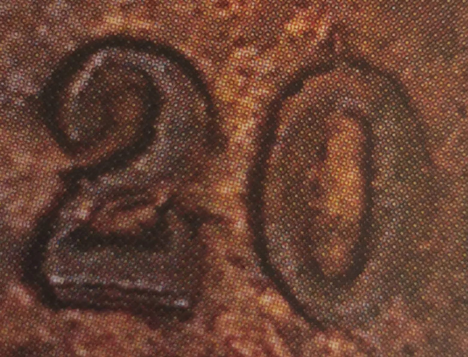 5 pennia 1920 - variantti 1.3 - Tunnuspuoli