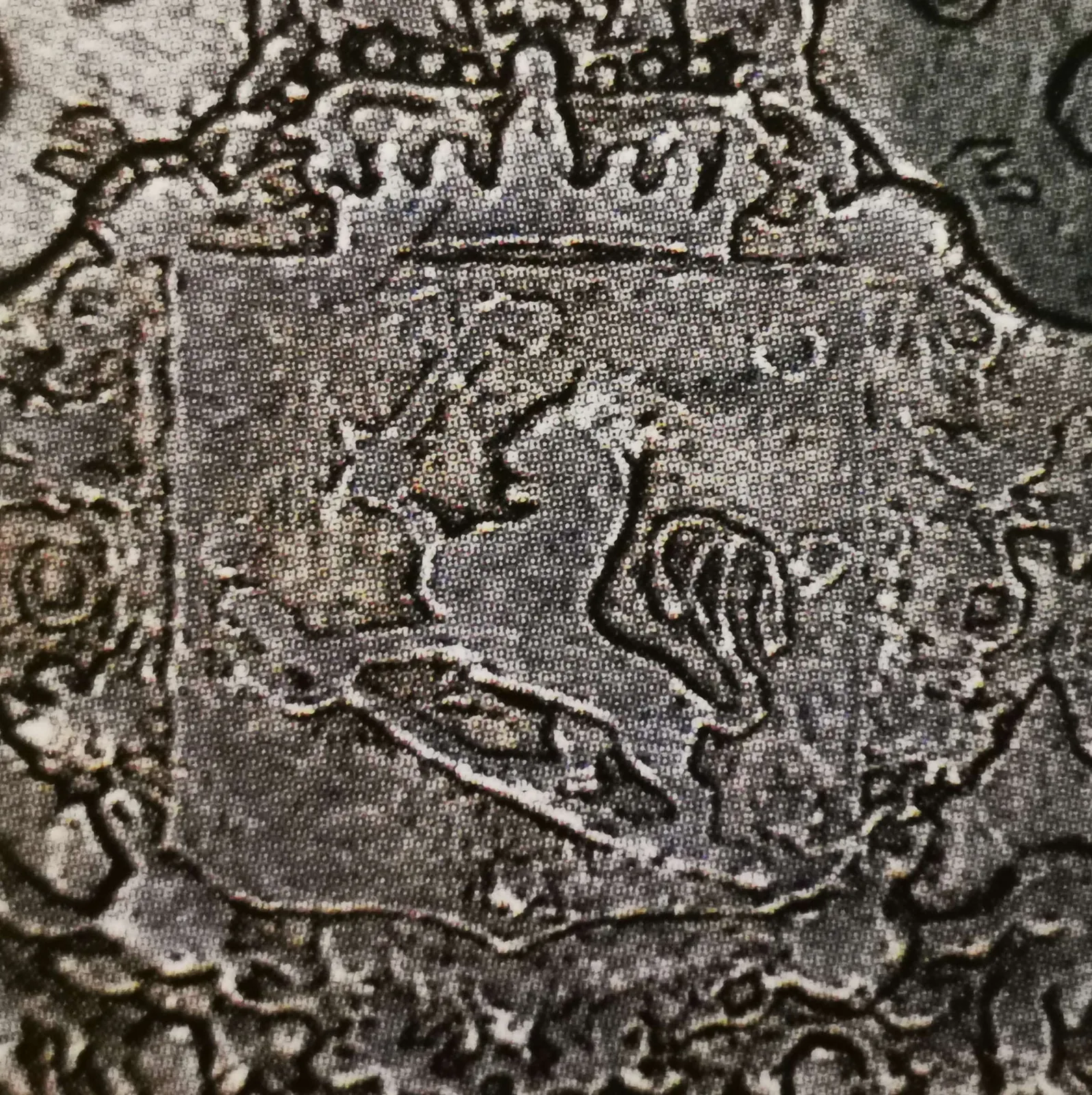 50 penniä 1889 variantti 1.1 tunnuspuoli