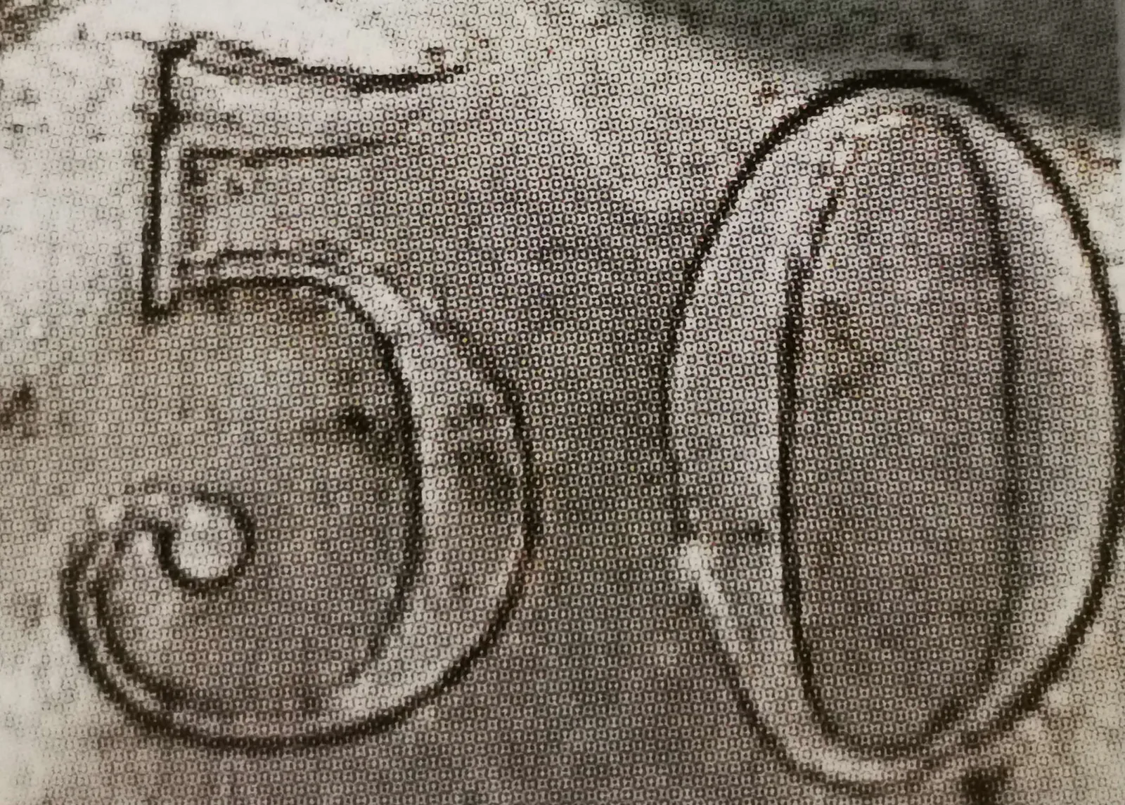 50 penniä 1944 variantti 1.2 arvopuoli