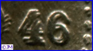 50 penniä 1946 variantti