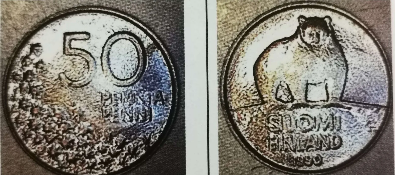 50 penniä 1990 variantti 1.2