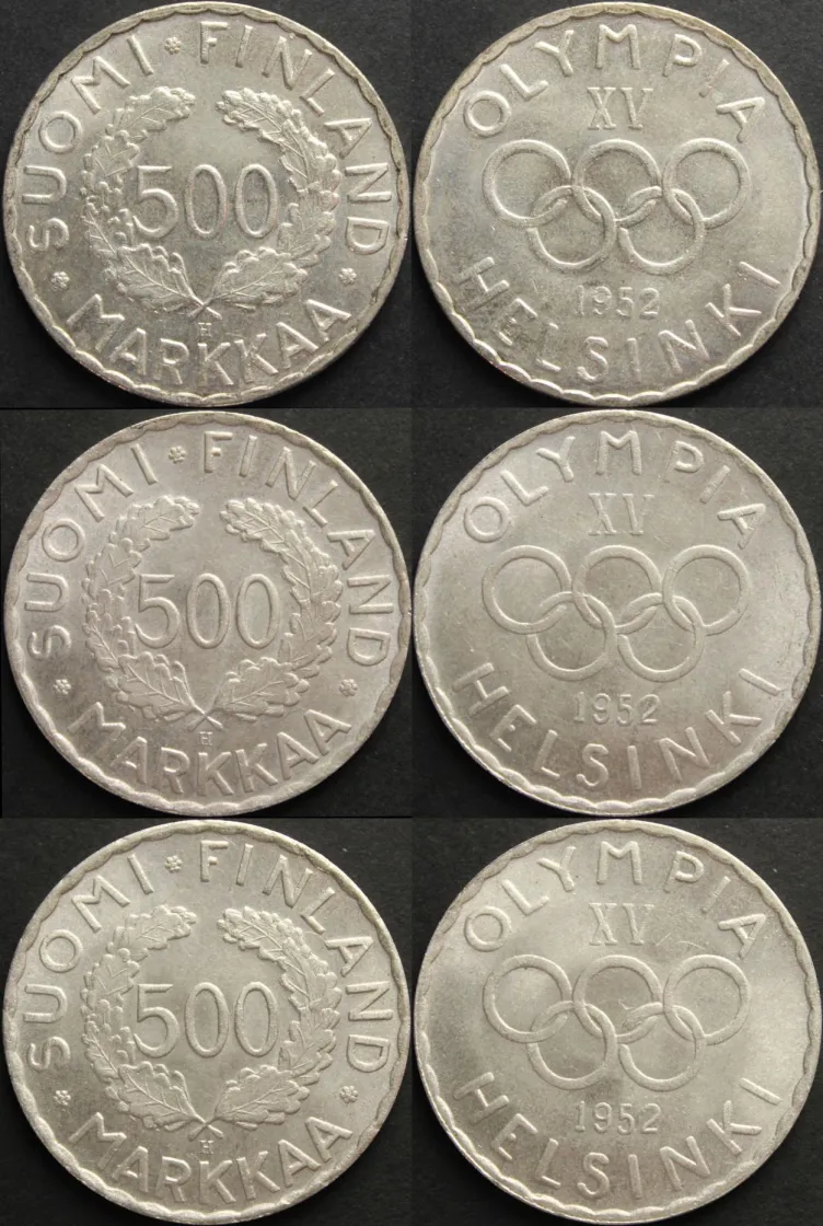 Aito 1952 vs. väärennös.