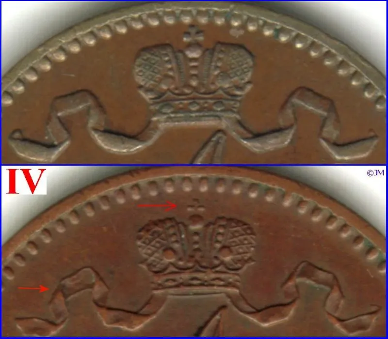 5 Penniä 1866 harvinainen variantti